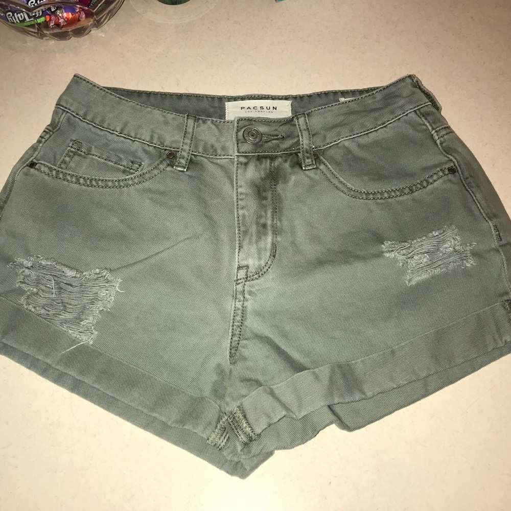 Pacsun high rise shorts
